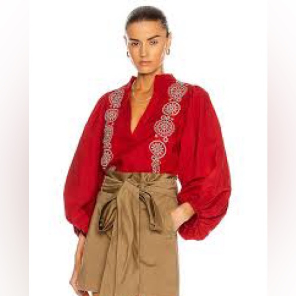 SILVIA TCHERASSI
Sanford Blouse 😍